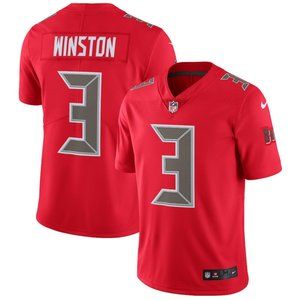 Tampa Bay Buccaneers Mens Jameis Winston Color Rush Jersey (Large)